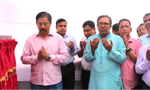 লামায় উন্নয়ন প্রকল্পের উদ্বোধন করলেন বীর বাহাদুর