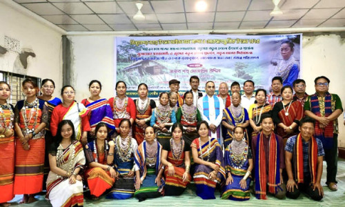 নবান্ন উৎসব উদযাপন করলো ত্রিপুরা সম্প্রদায়