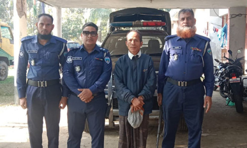 কাপ্তাইয়ে পরোয়ানা ভুক্ত আসামী আটক