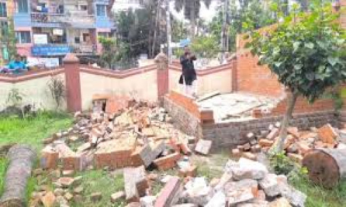 ময়মনসিংহে রওশন এরশাদের পৈতৃক বাড়িতে হামলা-ভাঙচুর
