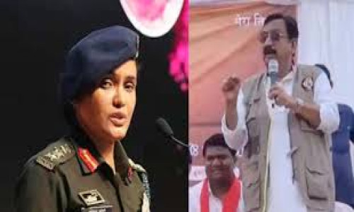 কর্নেল সোফিয়াকে ‘বোন’ আখ্যা দিয়ে বিপাকে  বিজেপিদলীয় মন্ত্রী, মুখ বন্ধ মোদির