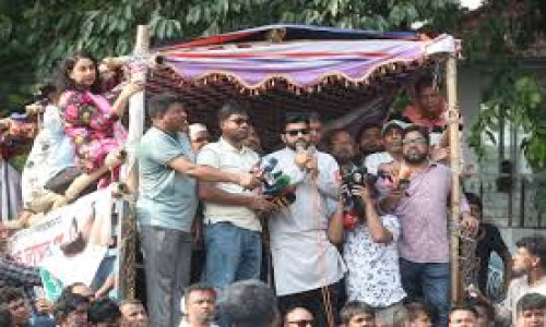 কাকরাইল মোড়ে অবস্থান কর্মসূচি স্থগিতের ঘোষণা দিলেন ইশরাক